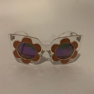 Free People Retro Flower Sunnies
